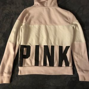 PINK zip up hoodie